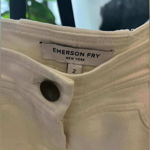 Emerson Fry Mick 2 Jeans in White Denim | Size 2 - Picture 4 of 5